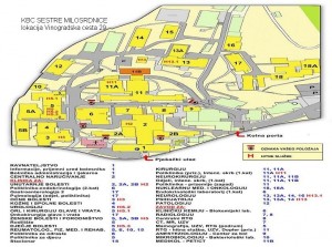 Plan Bolnice - Lokacija Vinogradska Cesta 29 - Klinički Bolnički Centar ...