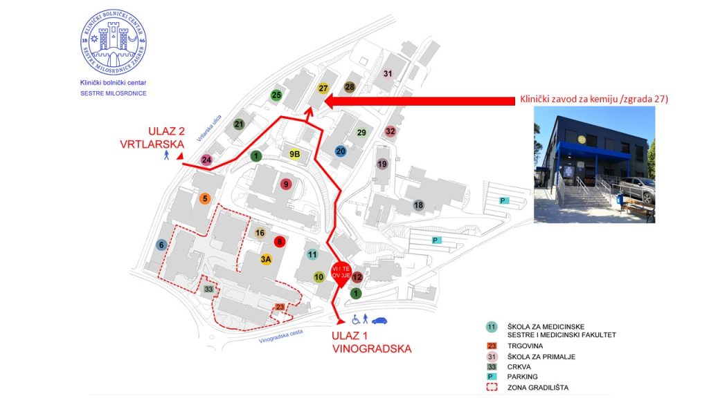 Klinički Zavod Za Kemiju - Klinički Bolnički Centar Sestre Milosrdnice